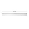 Stainless Steel 460 mm Magnetic Bar - Vogue - Fourniresto