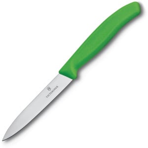 Küchenmesser Grün Klinge 10 cm - Victorinox - Fourniresto