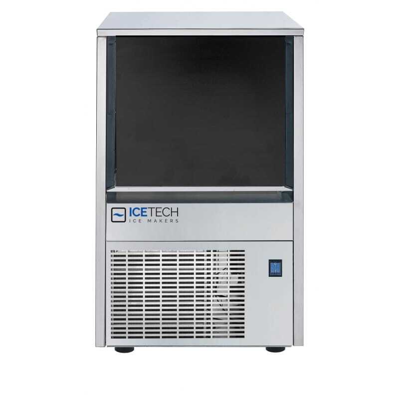 IceTech PS Ice Cube Machine with Paddles - 22 Kg