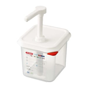 Transparenter Saucenspender GN 1/6 2,6 L - Araven - Fourniresto