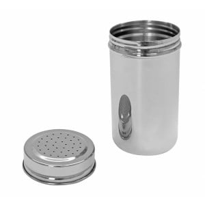 Powder Shaker Small Perforations in Stainless Steel 350 ml - Schneider - Fourniresto