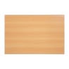 Rectangular Pre-Drilled Beech Table Top - Bolero - Fourniresto