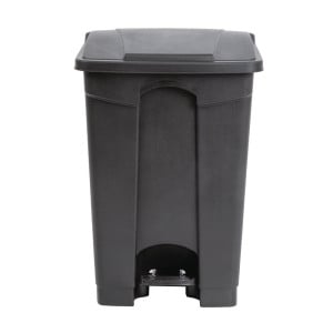 Black 45L Pedal Kitchen Bin - Jantex - Fourniresto