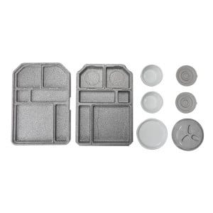 Plateau Tablotherm EPP met Servies - Cambro - Fourniresto