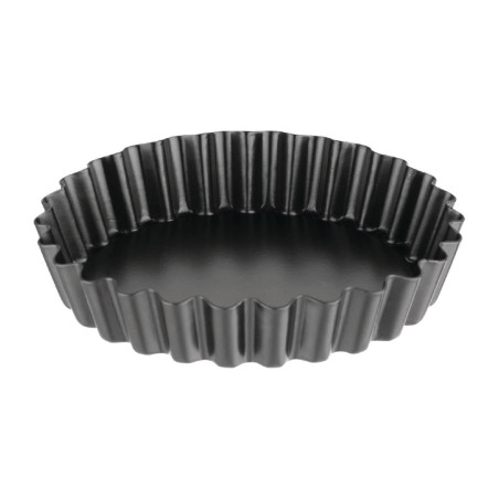 Moule à Tartelette Cannelé Antiadhésif avec Fond Amovible 10 cm - Lot de 3 - Vogue - Fourniresto