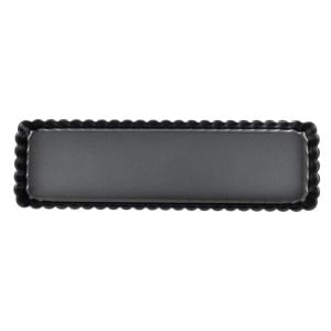 Moule à Tarte Rectangulaire Antiadhésif avec Fond Amovible 360 mm - De Buyer - Fourniresto