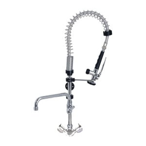 Handbrause mit Wasserentnahme Kleines Modell Einloch mit Schwanenhals - Gastro M - Fourniresto