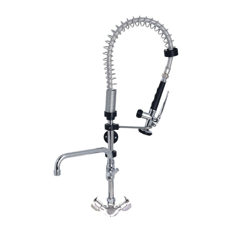 Handbrause mit Wasserentnahme Kleines Modell Einloch mit Schwanenhals - Gastro M - Fourniresto Handbrause mit Wasserentnahme Kleines Modell Einloch mit Schwanenhals - Gastro M - Fourniresto