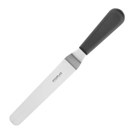 Angled Stainless Steel Spatula Knife 190mm - Hygiplas - Fourniresto