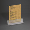 Acrylic Menu Holder A5 - Olympia - Fourniresto