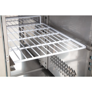 Refrigerated positive base GN 1/1 Series U 2 doors 214L - Polar - Fourniresto