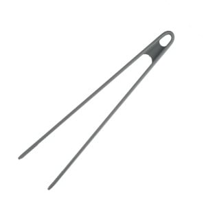 Grey Heat-Resistant Silicone Tongs 290mm - Vogue - Fourniresto