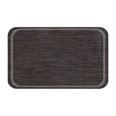 Rundes Melamin-Tablett Wenge Euronorm GN1/1 - Roltex - Fourniresto