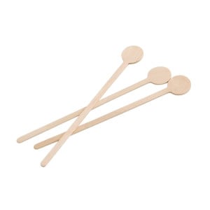 Agitateurs à Cocktail Biodégradables en Bois 150mm - Lot de 100 - Fiesta Green - Fourniresto