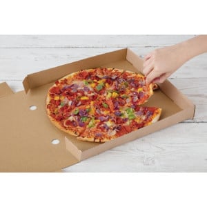 Pizzadozen Kraft 35cm - Set van 50 - Fiesta Green - Fourniresto