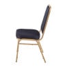 Blauwe Banketstoelen Met Vierkante Rugleuning - Set Van 4 - Bolero - Fourniresto