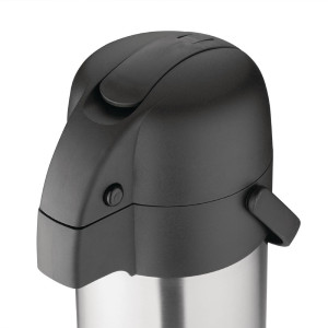 Double-Walled Stainless Steel Lever Jug 2.5L - Olympia