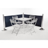 Dunkelblaue Stoffbarriere - Bolero - Fourniresto