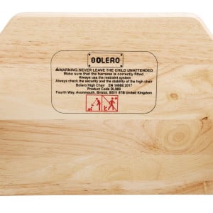 Houten Hoge Stoel Natuurlijke Afwerking - Bolero - Fourniresto