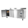 Refrigerated Table with Backsplash 3 Doors - 417 L - Polar - Fourniresto