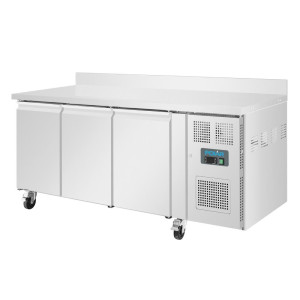 Kühltisch mit 3 Türen und Rückwand Serie U - 417L - Polar -