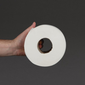 Rouleaux de Papier Toilette 2 Plis Mini Jumbo 150m - Lot de 12 - Jantex