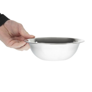 Stainless Steel 1L Mixing Bowl - Vogue - Fourniresto