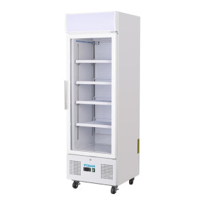 Koelvitrine met positieve temperatuur, wit, serie G - 218 L - Polar - Fourniresto