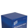 Blue Antibacterial All Purpose Cloths - 200 Cloths - Jantex