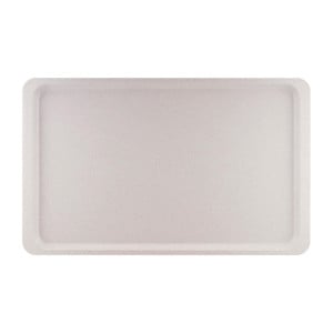 Polyester service tray GN1/1 530x325mm Speckled Grey - Roltex - Fourniresto