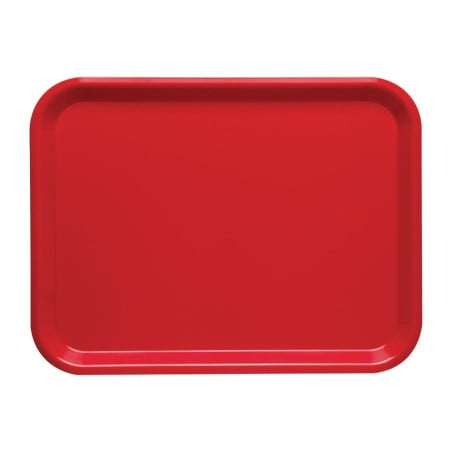 Plateau Nordic 360x280mm Rouge - Roltex - Fourniresto