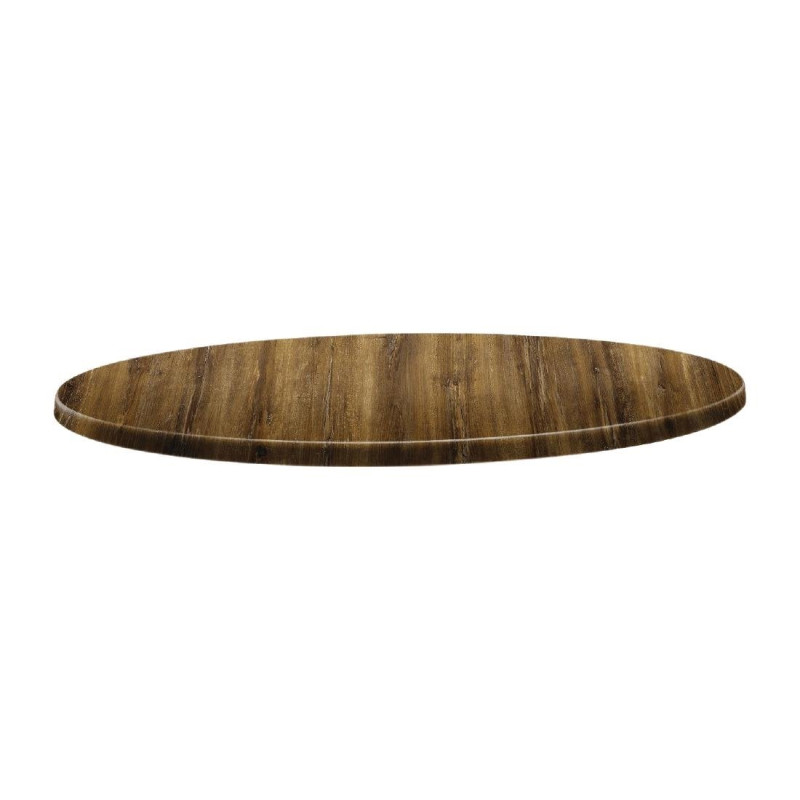 Tafelblad Rond Classic Line Atacama Cherry - Ø 700mm - Topalit