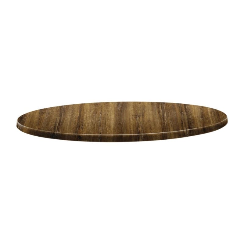 Round Table Top Classic Line Atacama Cherry - 800mm - Topalit