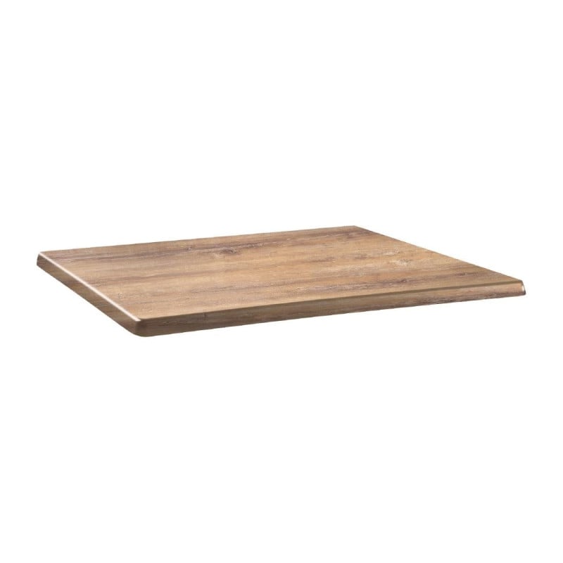 Plateau De Table Rectangulaire Classic Line - L 1100 x P 700mm Atacama Cherry- Topalit