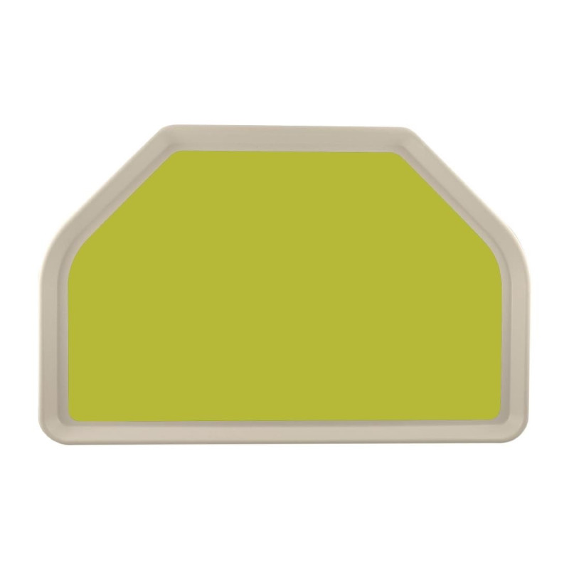 Polyester Dienblad Trapezium GN 500x325mm Groen - Roltex - Fourniresto