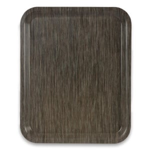 Melamine Service Tray 265x325mm Wenge - Roltex - Fourniresto