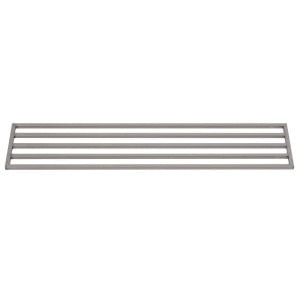 Geperforeerde Wandplank van Roestvrij Staal - L 1800 x 400mm - Gastro M