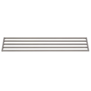 Wandregal aus Edelstahl mit Aussparungen - L 1800 x 400mm - Gastro M
