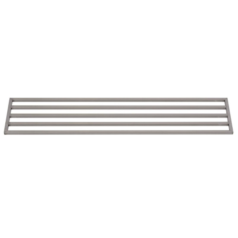 Ajourée Wall Shelf in Stainless Steel - L 1800 x 400mm - Gastro M