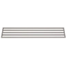 Wandregal aus Edelstahl mit Aussparungen - L 1800 x 400mm - Gastro M