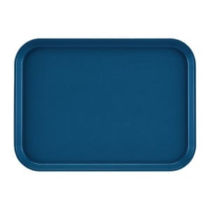 Rechthoekig Antislip Glasvezel Serveerblad EpicTread Blauw 350mm - Cambro - Fourniresto