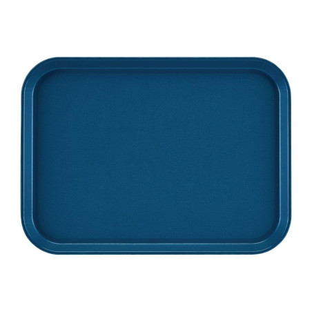 Rechthoekig Antislip Glasvezel Serveerblad EpicTread Blauw 350mm - Cambro - Fourniresto