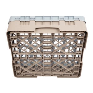 Glass Rack 36 Compartments Camrack Beige - L 500 x W 500mm - Cambro