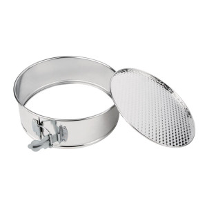 Ronde Springvorm Van Wit Blik - Ø200Mm - Vogue - Fourniresto