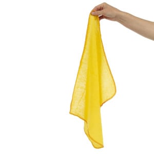 Yellow Dust Cloths - Pack of 10 - Jantex