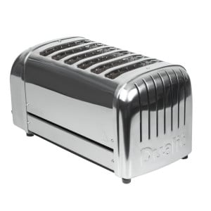 Toaster 6 Scheiben aus Edelstahl - Dualit