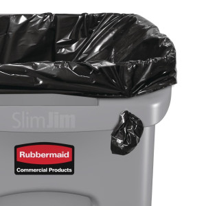 Plastic Slim Jim afvalbak - 60L - Rubbermaid