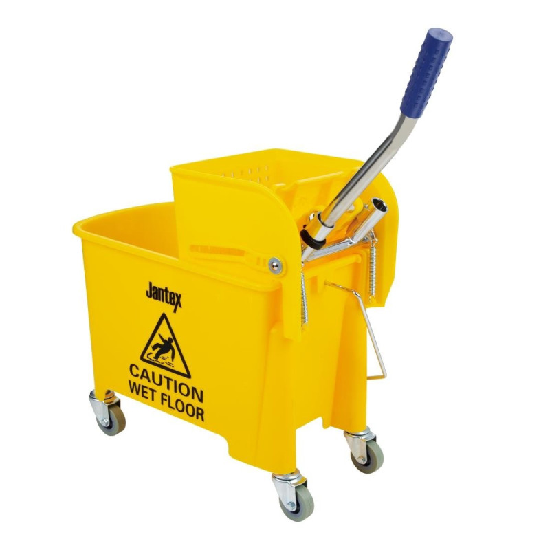 Seau Essoreur Jaune - 20 L - Jantex - Fourniresto