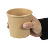 Microgolfbare Kraft Soepkommen Recycleerbaar 350ml - Set van 500 - Colpac