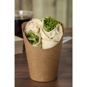 Recyclable Kraft Tortilla Holders - Pack of 1000 - Colpac